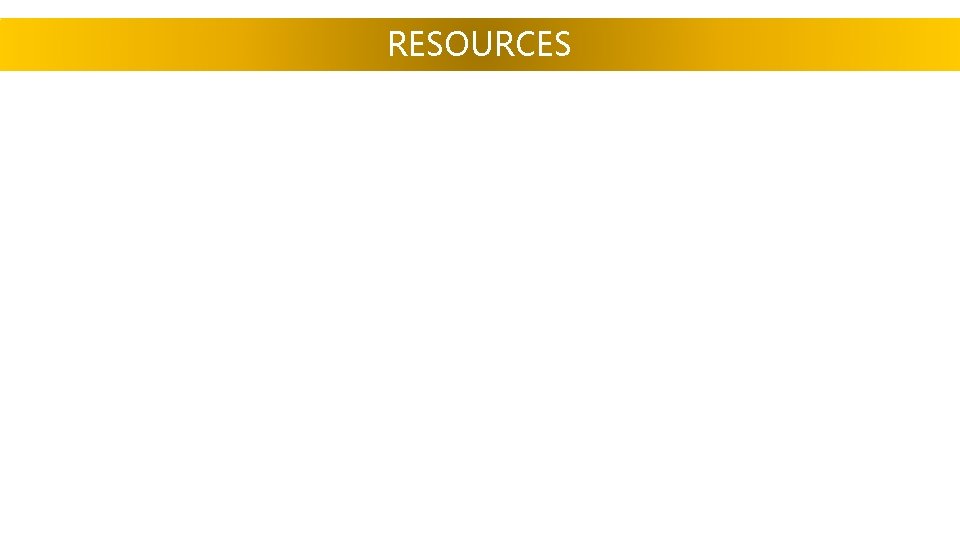 RESOURCES 