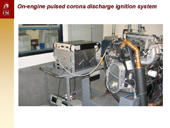 On-engine pulsed corona discharge ignition system On-engine pulsed corona discharge ignition system