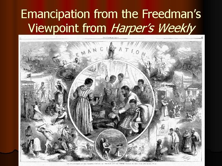 Emancipation from the Freedman’s Viewpoint from Harper’s Weekly 