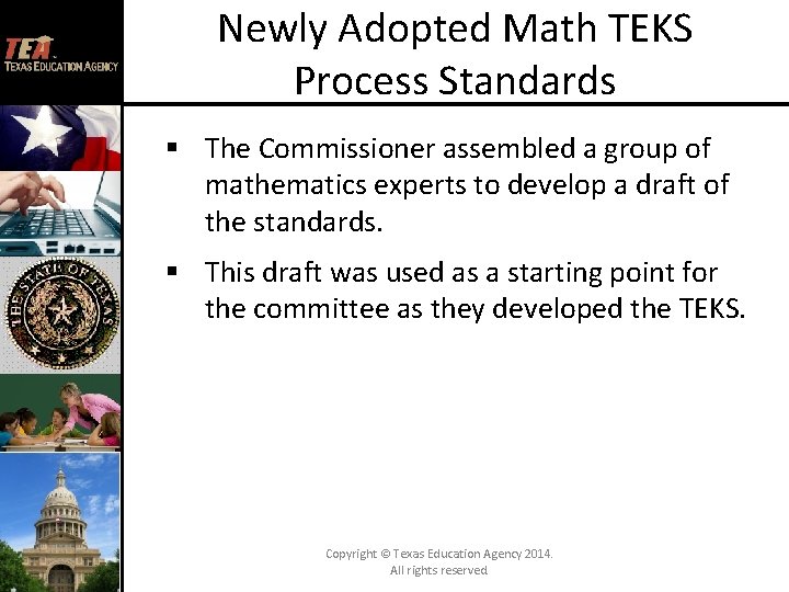 Understanding the New Math TEKS RME Research to