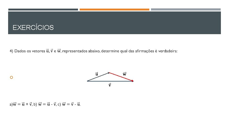 EXERCÍCIOS 