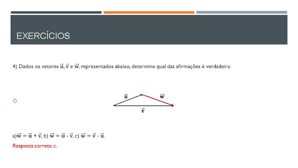 EXERCÍCIOS 