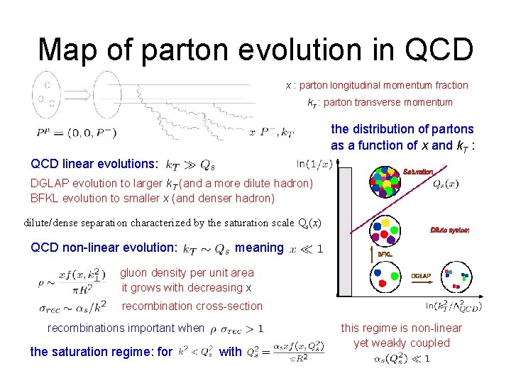 Status of theory of saturation of partonic densities