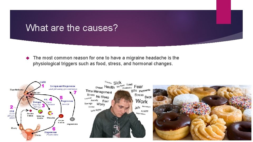 What are the causes? The most common reason for one to have a migraine