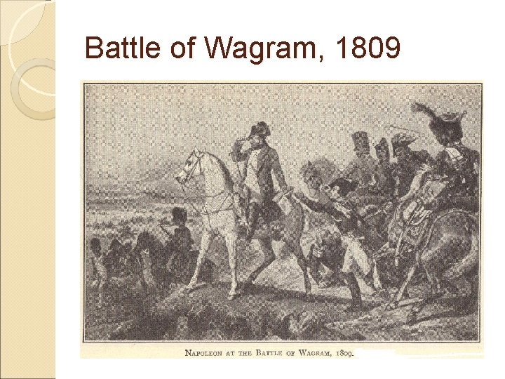 Battle of Wagram, 1809 Battle of Wagram, 1809
