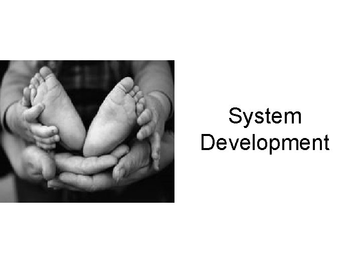 System Development System Development