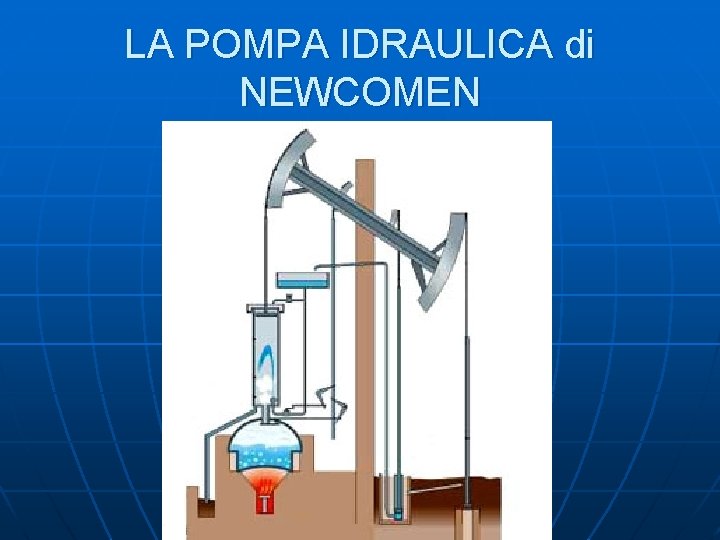 LA POMPA IDRAULICA di NEWCOMEN 