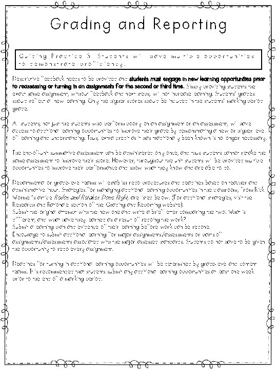 Grading and Reporting https www bcps ...