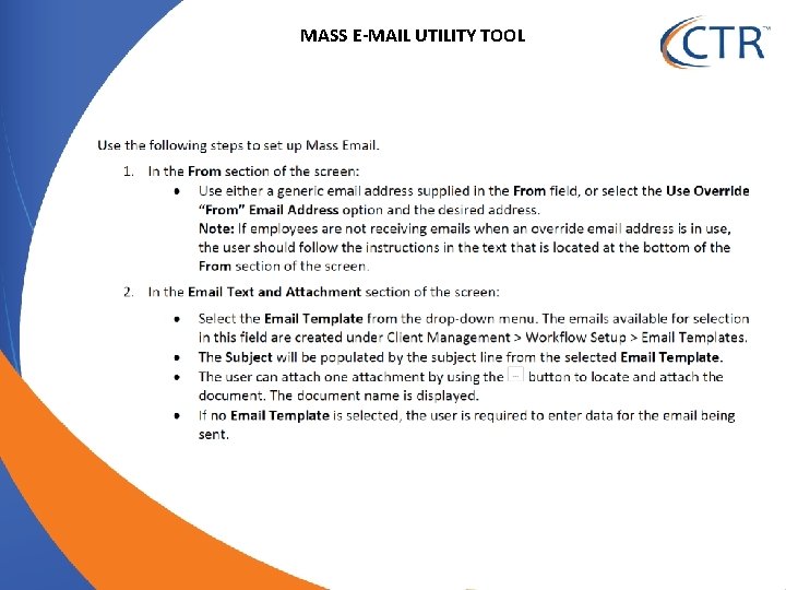 MASS E-MAIL UTILITY TOOL 