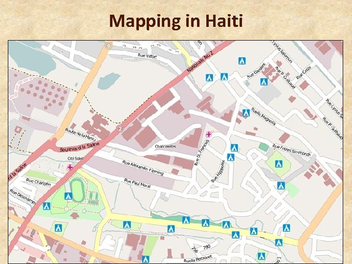 Mapping in Haiti 