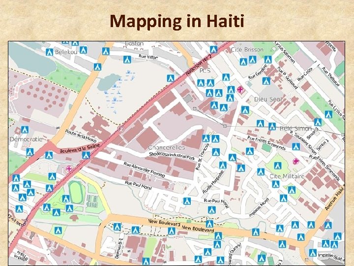 Mapping in Haiti 