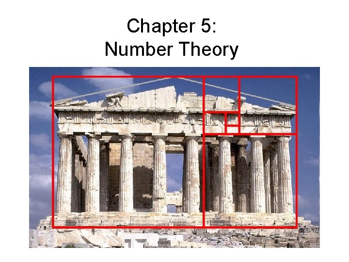 Chapter 5: Number Theory 
