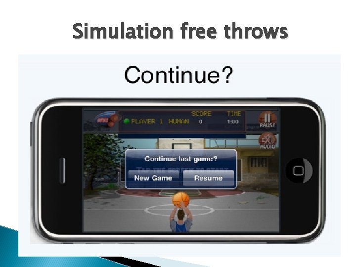 Simulation free throws 