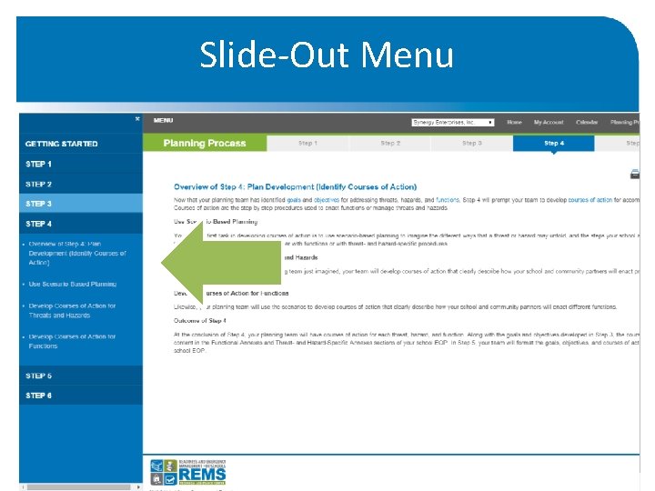 Slide-Out Menu Slide-Out Menu