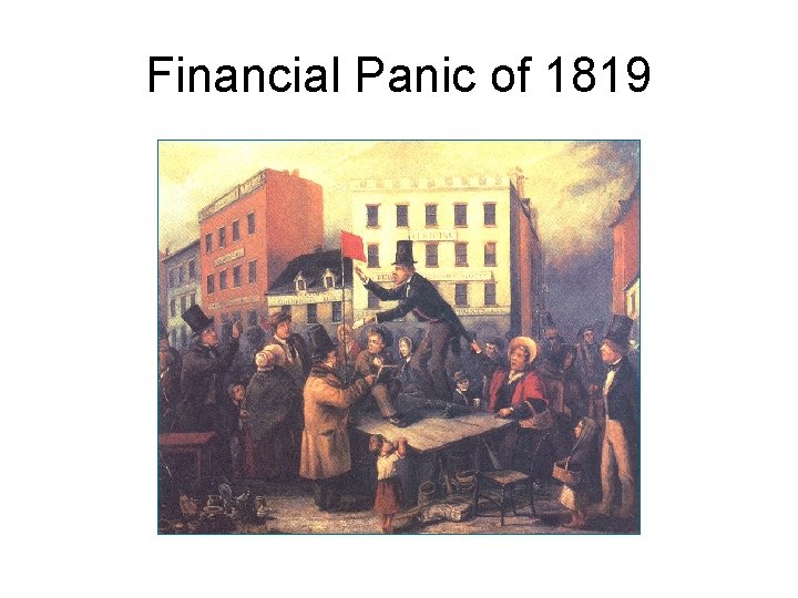 Financial Panic of 1819 