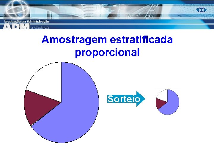 Amostragem estratificada proporcional Sorteio 19 