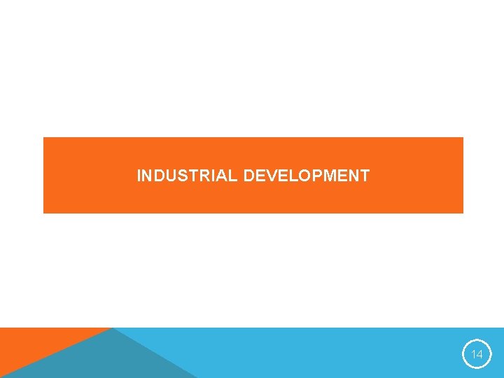 INDUSTRIAL DEVELOPMENT 14 