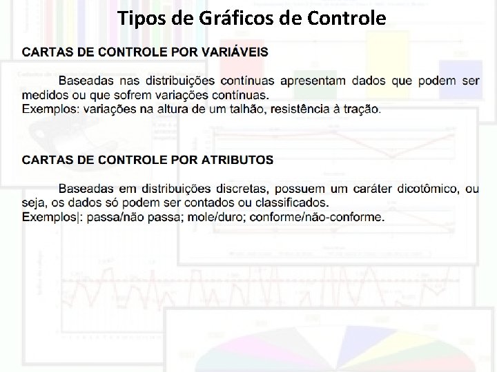 Tipos de Gráficos de Controle 