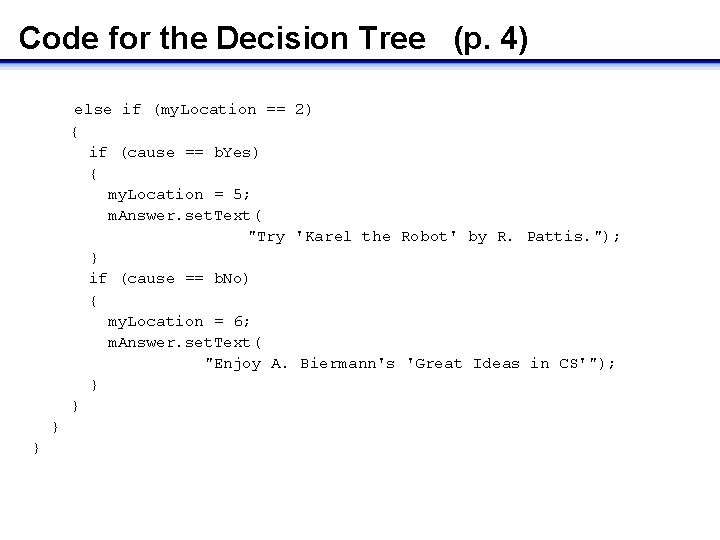 Todays topics Java Implementing Decision Trees Upcoming More