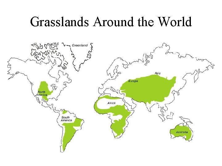 Grasslands Around the World 