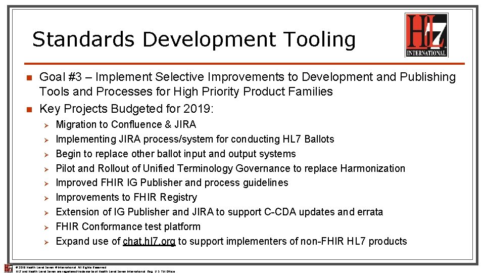 Standards Development Tooling Goal #3 – Implement Selective Improvements to Development and Publishing Tools