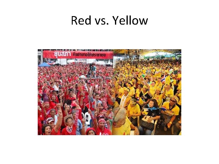 Red vs. Yellow 