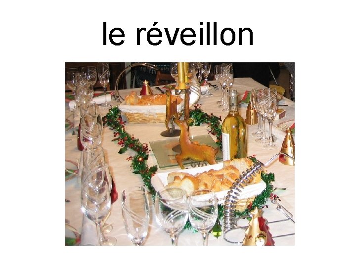 le réveillon 