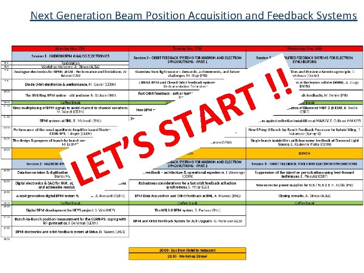 Next Generation Beam Position Acquisition and Feedback Systems L S ’ T E R