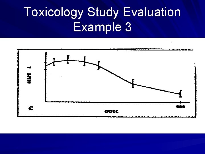 Toxicology Study Evaluation Example 3 