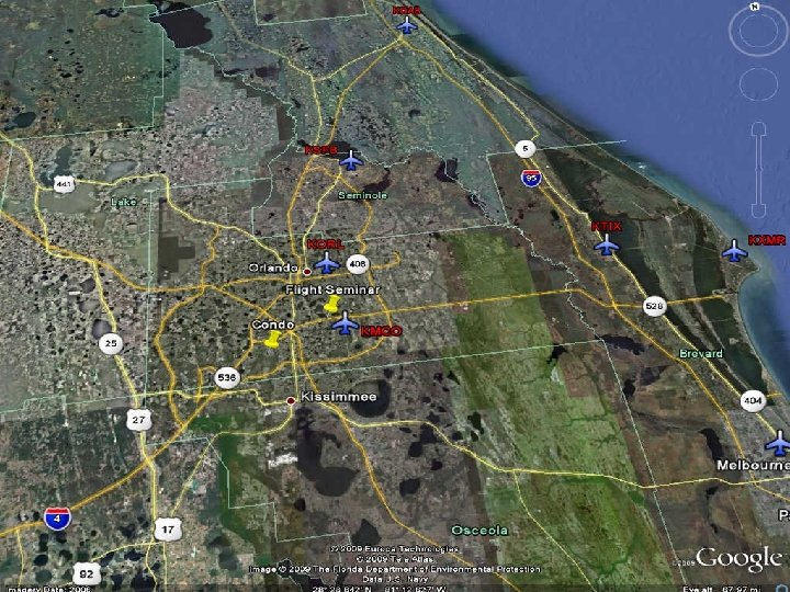 Airspace – Central Florida Region November 11, 2010 Federal Aviation Administration 49 Airspace – Central Florida Region November 11, 2010 Federal Aviation Administration 49