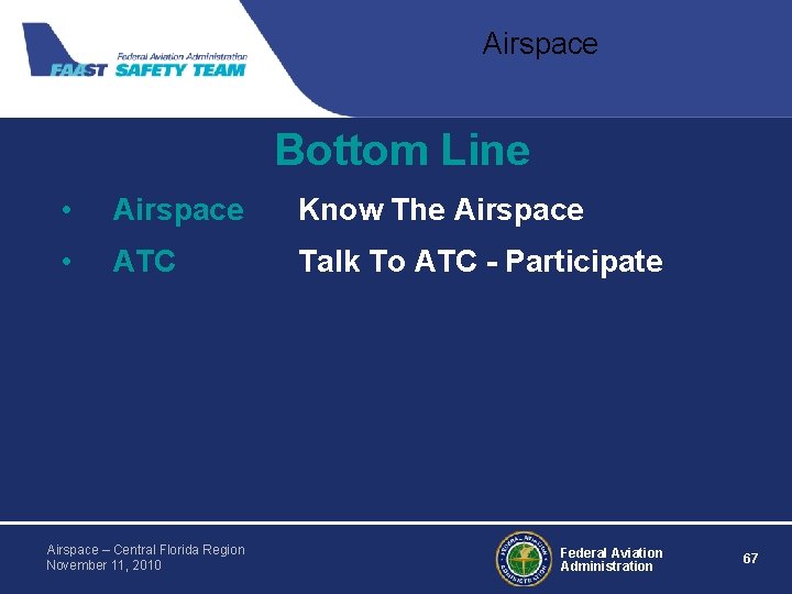 Airspace Bottom Line • Airspace Know The Airspace • ATC Talk To ATC - Airspace Bottom Line • Airspace Know The Airspace • ATC Talk To ATC -
