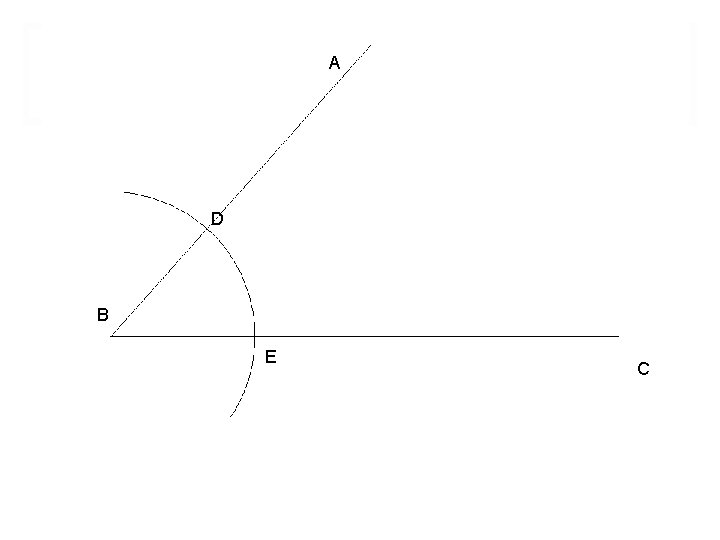 A D B E C 