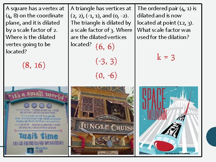 A square has a vertex at (4, 8) on the coordinate plane, and it