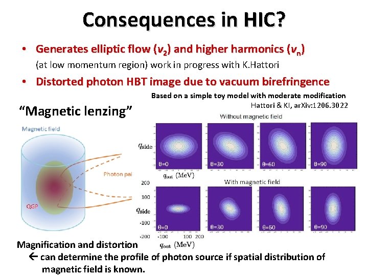 Consequences in HIC? • Generates elliptic flow (v 2) and higher harmonics (vn) (at