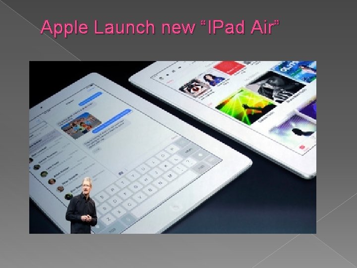 Apple Launch new “IPad Air” 