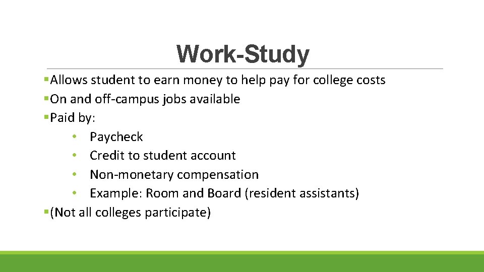 Financial Aid 101 What You Need to Know