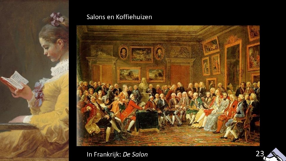 Salons en Koffiehuizen In Frankrijk: De Salon 23 