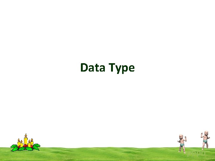 Data Type popo 