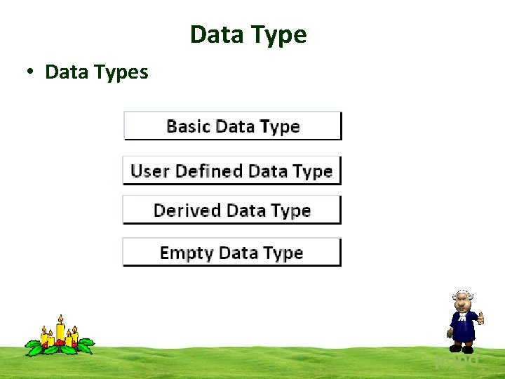 Data Type • Data Types popo 