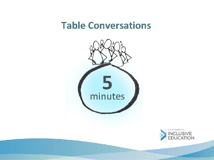 Table Conversations 5 minutes 