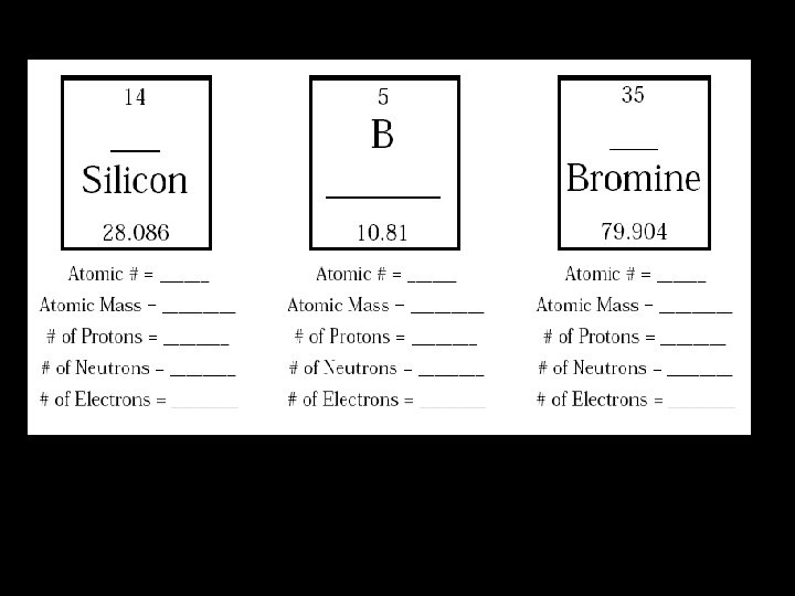Assignment: Finish the rest of the worksheet and turn it in to your teacher.