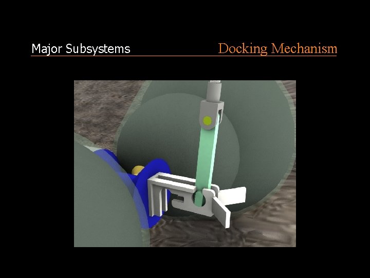 Major Subsystems Docking Mechanism 