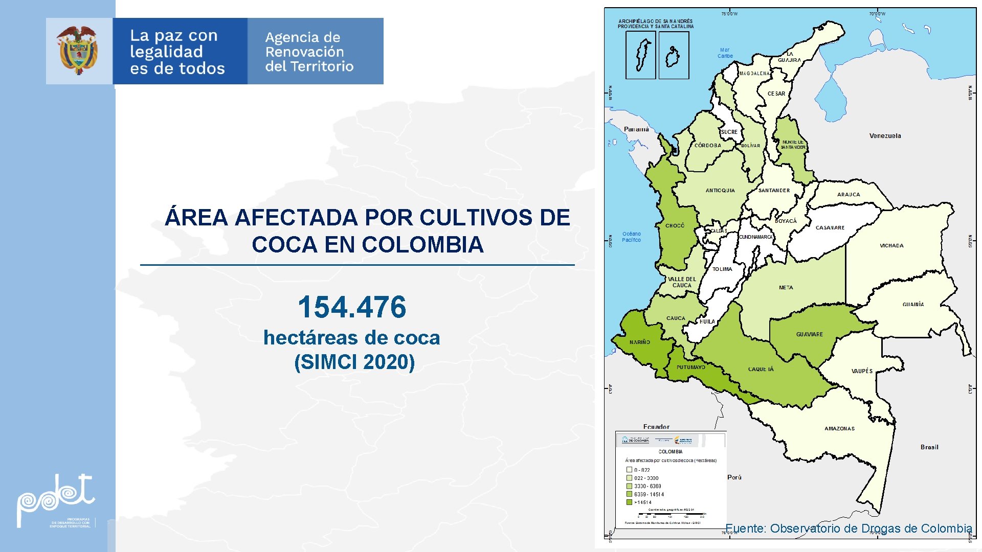 DIRECCIN DE SUSTITUCIN DE CULTIVOS ILCITOS REA AFECTADA