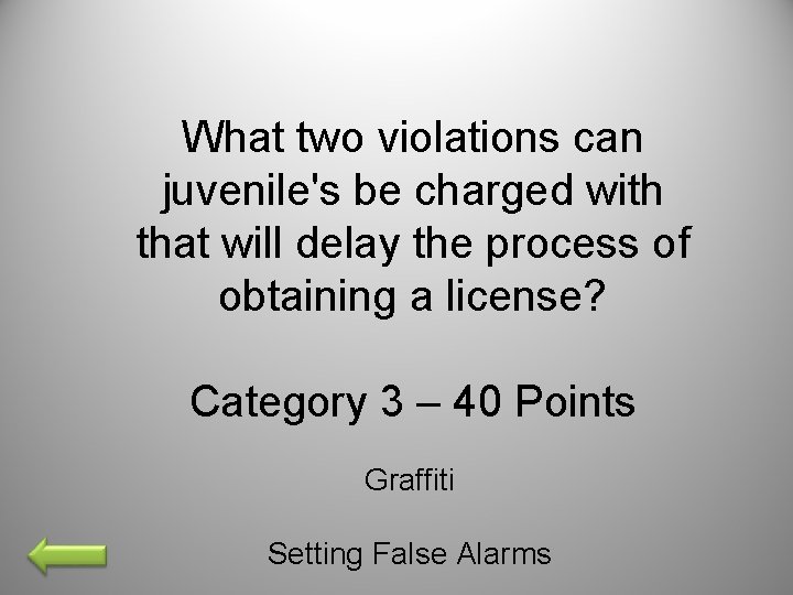 What two violations can juvenile's be charged with that will delay the process of