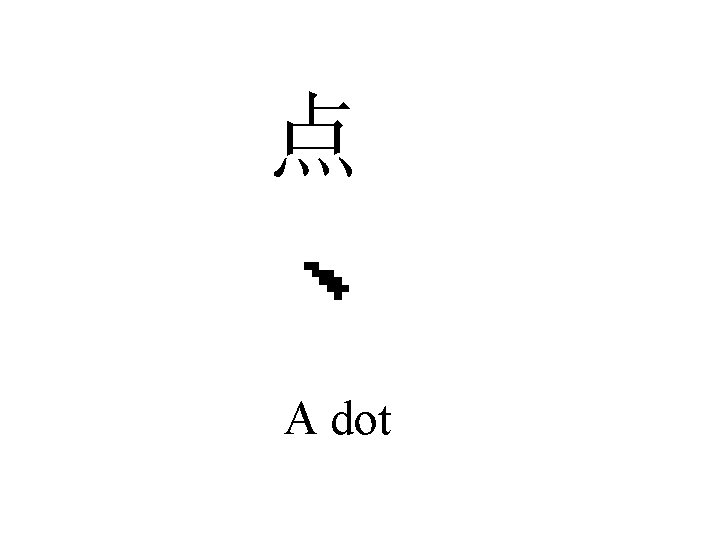 点 A dot 