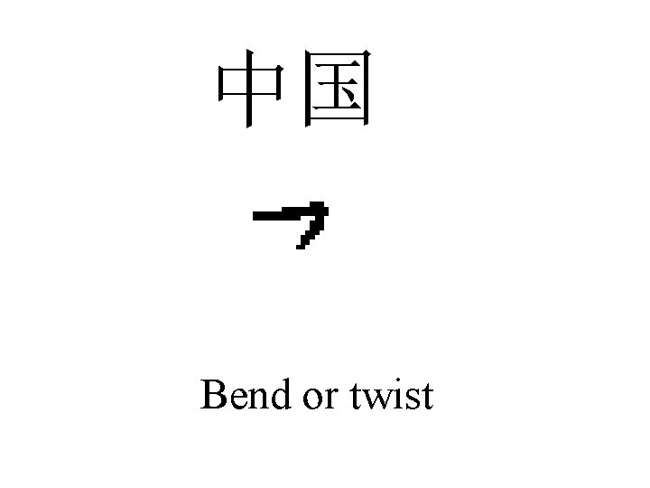 中国 Bend or twist 