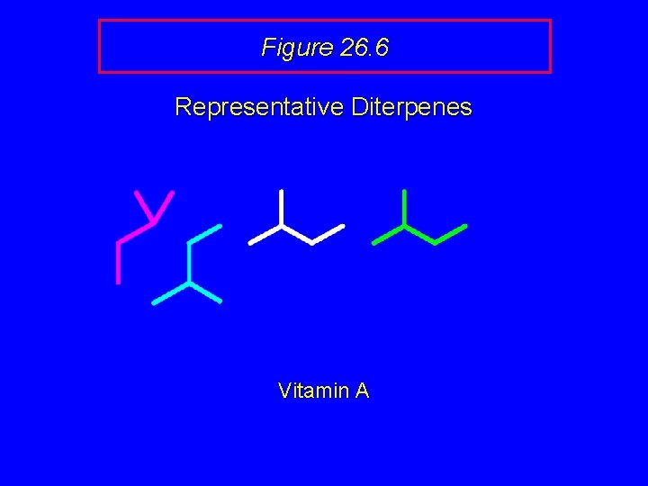 Figure 26. 6 Representative Diterpenes Vitamin A 