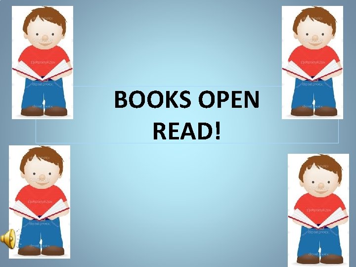 BOOKS OPEN READ! 