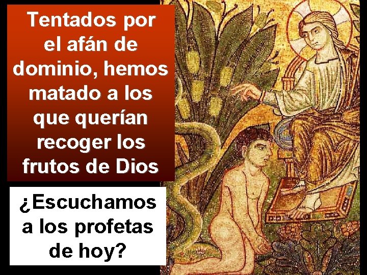 http: //youtu. be/YEbs 9 o 3 Ft. CA Tentados por el afán de dominio,