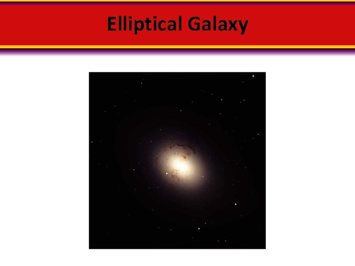 Elliptical Galaxy 